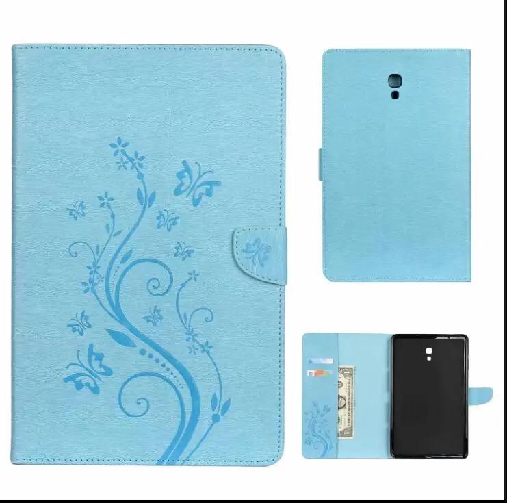 Чехол для Samsung Galaxy Tab A 10,5 T590 T595 SM-T590 SM-T595 T597 цветной узор планшет чехол+ ручка