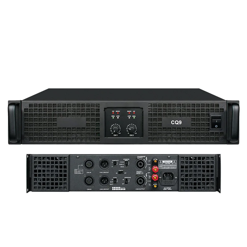 Усилитель мощности усилитель Профессиональный CQ 250-600 Вт 2U |
