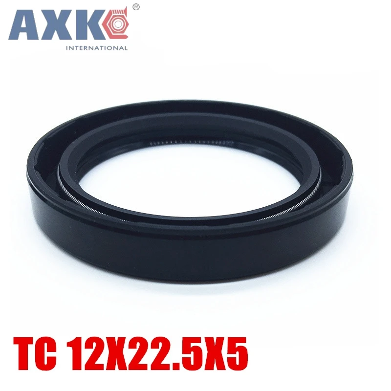 

10pcs AXK 12X22.5X5 TC12X22.5X5 NBR Skeleton Oil Seal 12*22.5*5 Seals AXK high-quality Seals Radial shaft seals Nitrile rubber