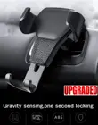 Автомобильный держатель Gravity Bracket, универсальный держатель для телефона на решетку воздуховода, немагнитный, подходит для iPhone