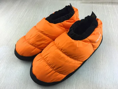 Orange Мужской и wo Мужской Ультра-светильник, противоскользящая теплая обувь для улицы, зимняя походная обувь для кемпинга, обувь для защиты ног - Цвет: Orange