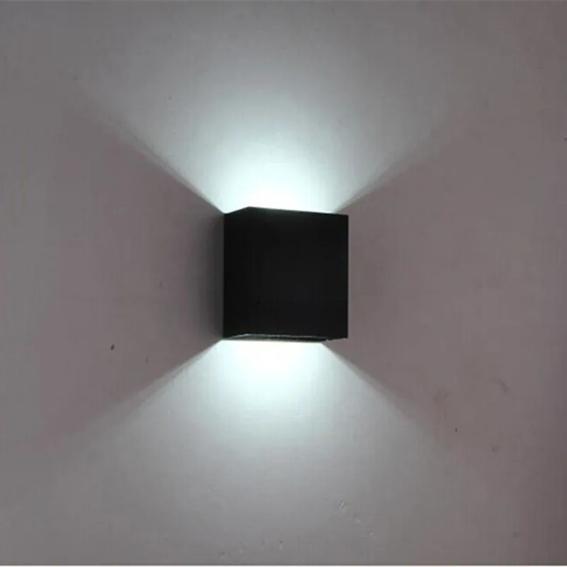 Двойная светодиодсветодиодный Современная прикроватная настенная лампа