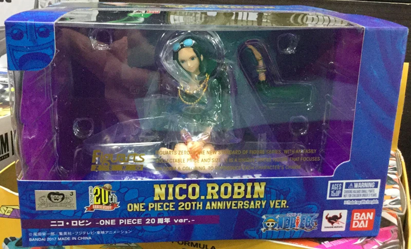 &quotONE PIECE&quot Оригинальная фигурка BANDAI Tamashii naties Figuarts ZERO Коллекция-Нико Робин-одна