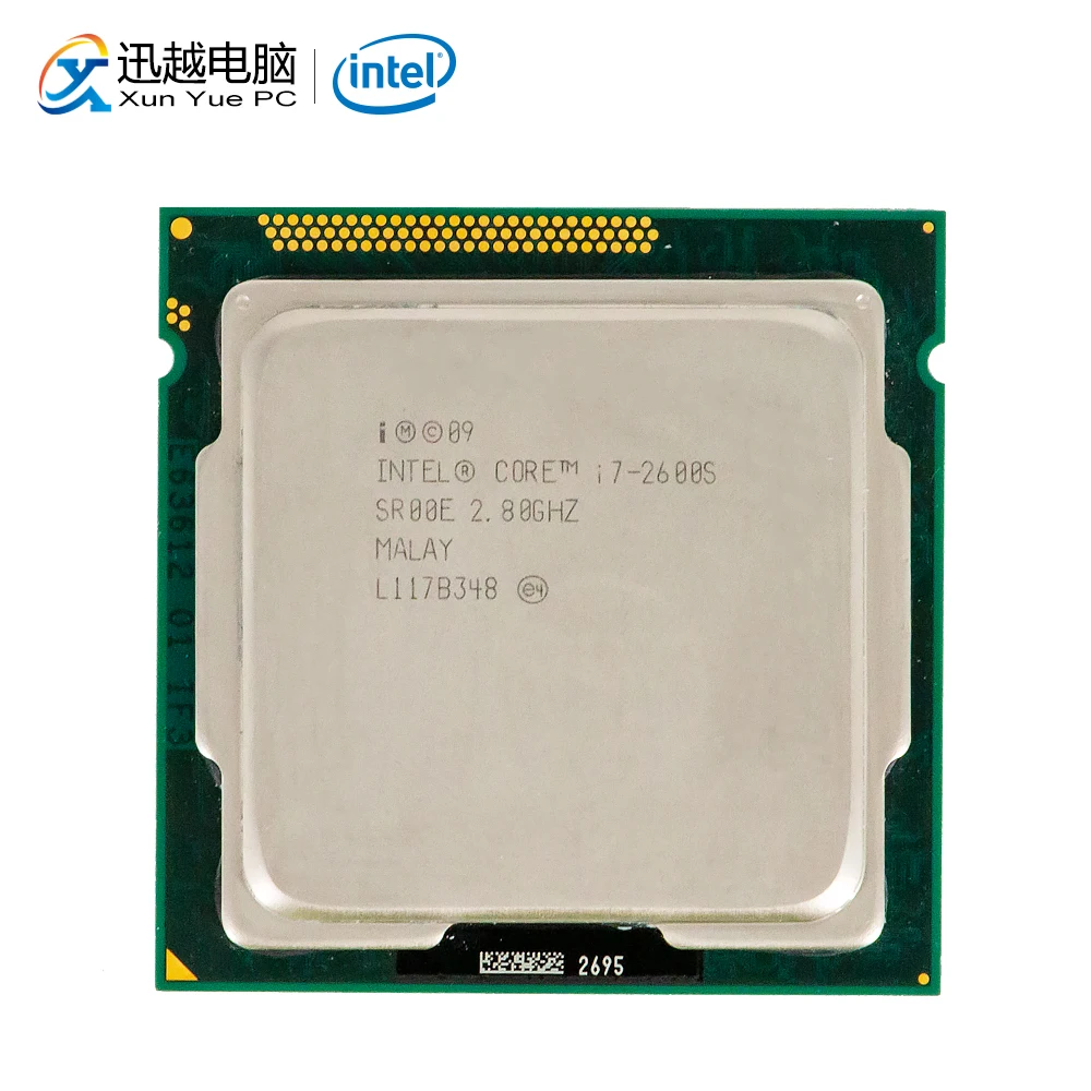 Intel Core i7-2600S настольный процессор i7 2600 S Quad-Core 2 8 ГГц Мб L3 Кэш LGA 1155 сервер
