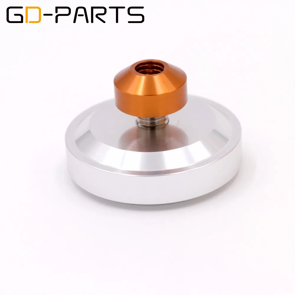 4 шт. алюминиевый изоляционный шип лапки с серебристым корпусом 39x26 мм для гитары