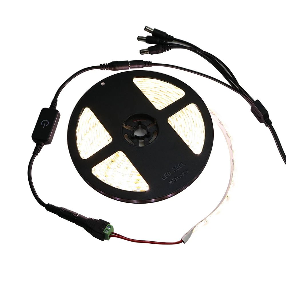 DC12V светодиодный диммер rgb светодиодные ленты Touch Яркость Управление
