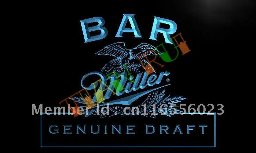 

LA424- Bar Miller Beer LED Neon Light Sign