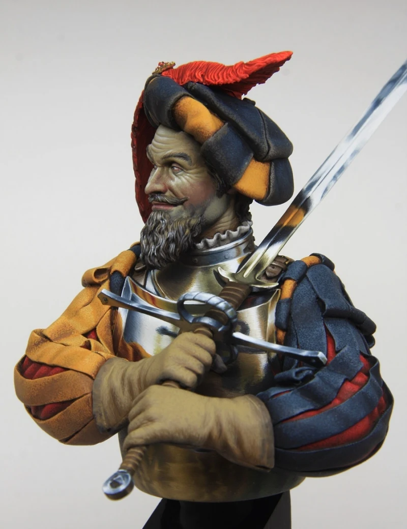 1/10 объем груди модельная фигурка из смолы набор неразрисованный BUST300|Наборы для