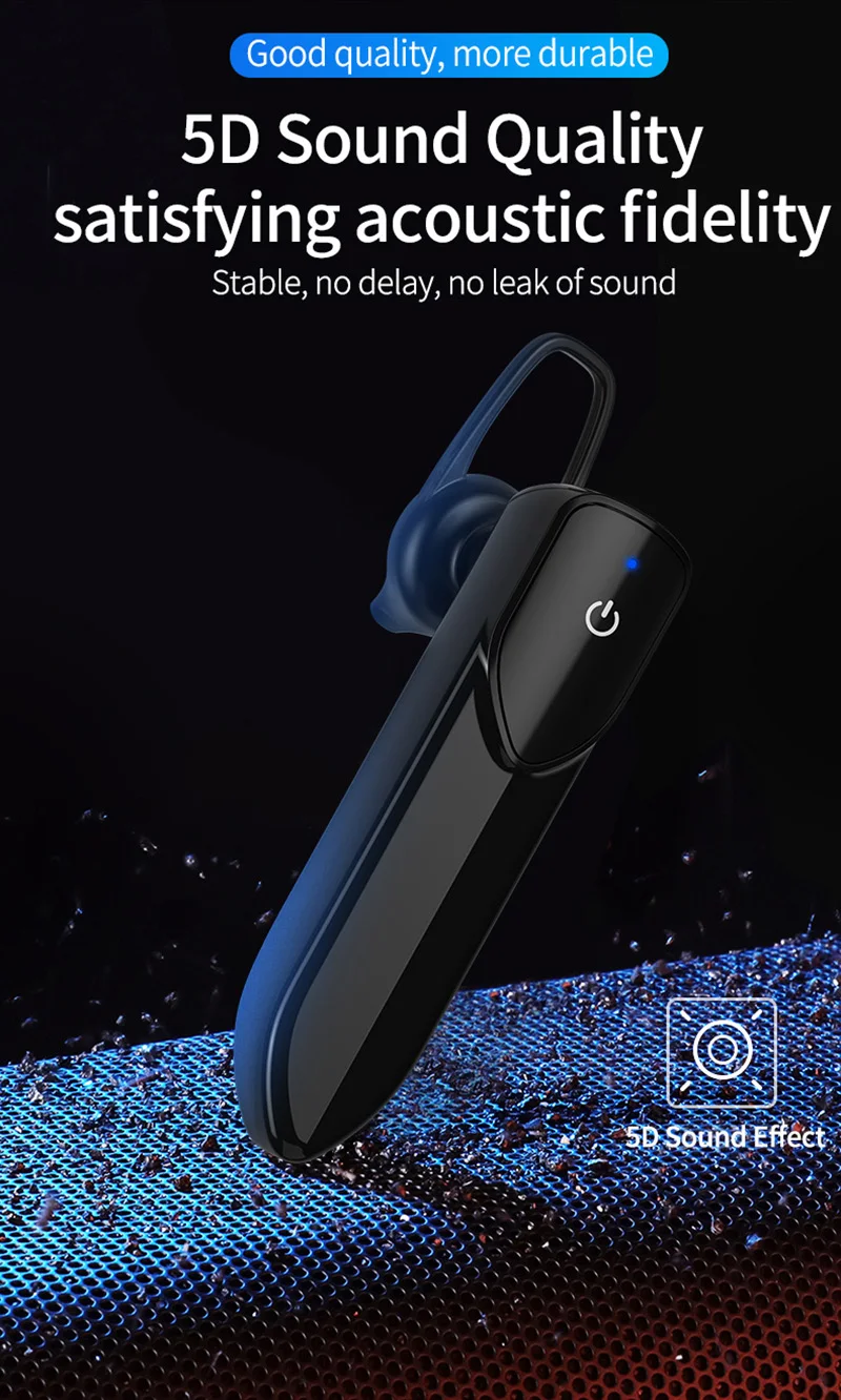 KEBIDU мини беспроводная Bluetooth гарнитура Handfree наушники беспроводные наушники стерео наушники для IPhone huawei samsung