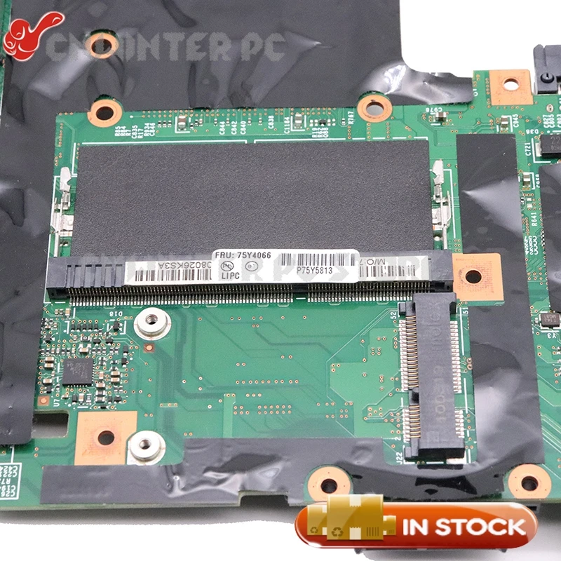 NOKOTION 63Y1583 63Y1481 75Y4066 основная плата для Lenovo Thinkpad T410 T410I материнская ноутбука QM57 DDR3 Бесплатный