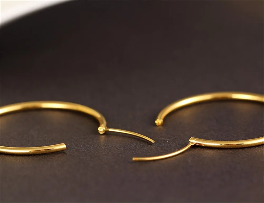 9 Размеры желтого золота Цвет маленького до большого большой круг бесконечный