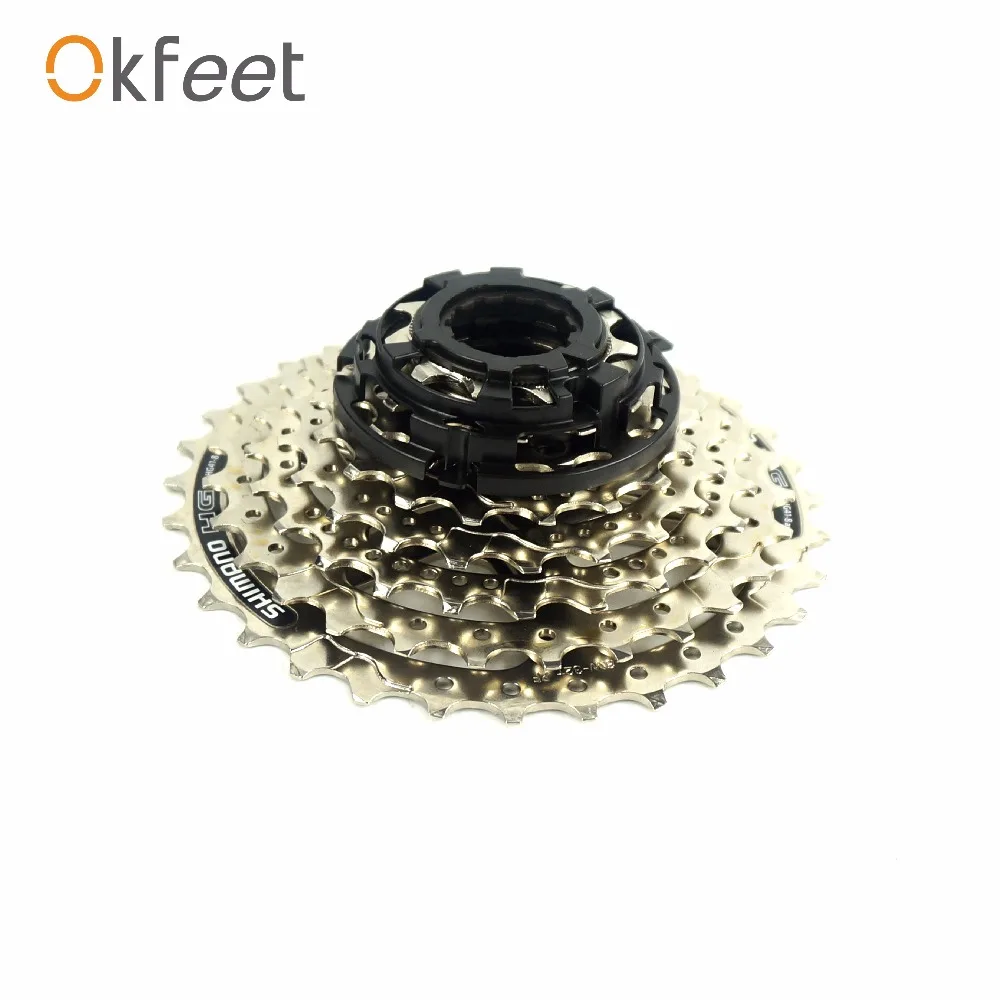 Okfeet Shimano Freewheel 32T 7 8 скоростей кассета маховик свободного хода шестерни для MTB горный велосипед