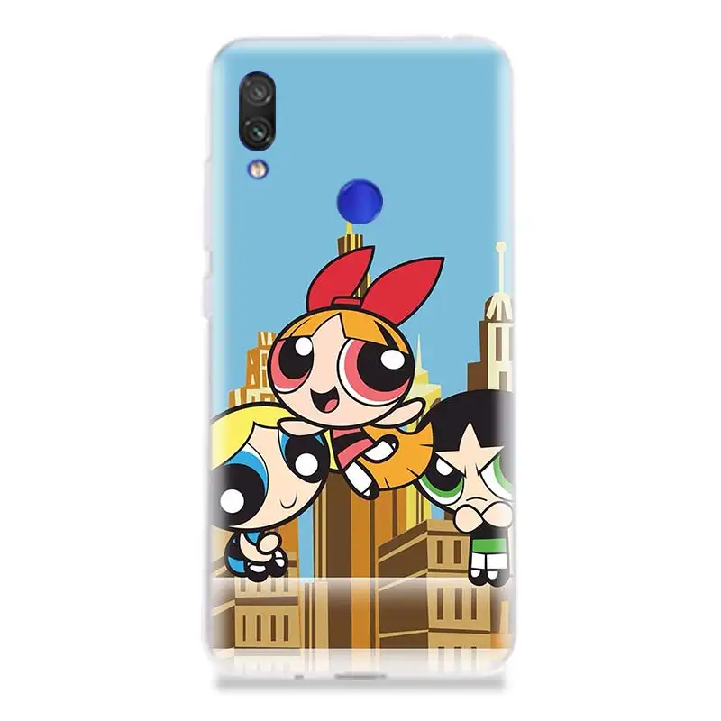 Чехол для телефона Powerpuff девочек Xiao mi Red S2 Y3 Y2 K20 Pro Note 7 S 6 5 4 4X Pocophone F1 9 8 A2 Lite Coque