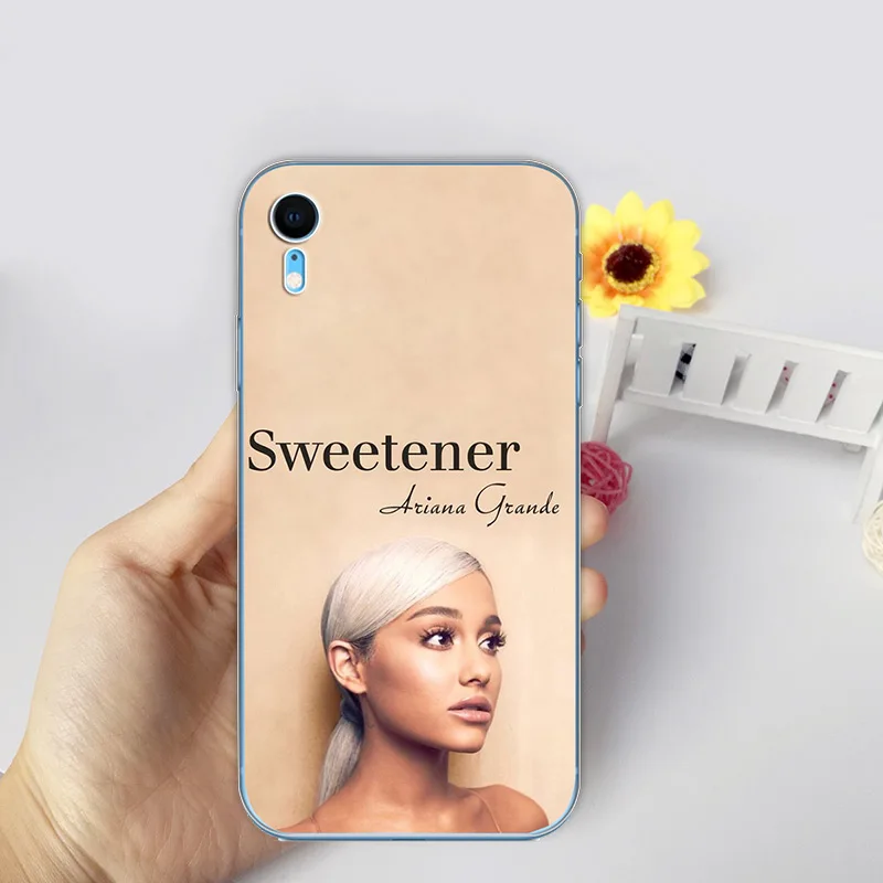Thank U Next подсластитель Ariana Grande чехлы для телефонов iPhone XR XS MAX X 6s 7 8 6 Plus 5S SE Coque God is a