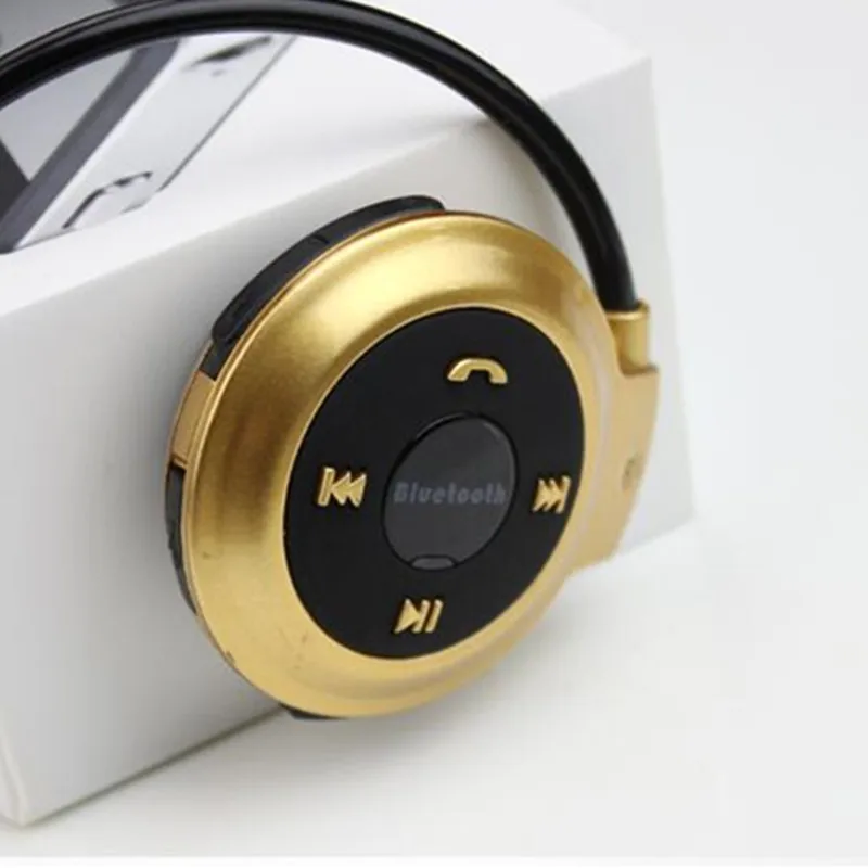 Спорт стерео Беспроводной мини гарнитура Bluetooth 503 TF карты FM радио