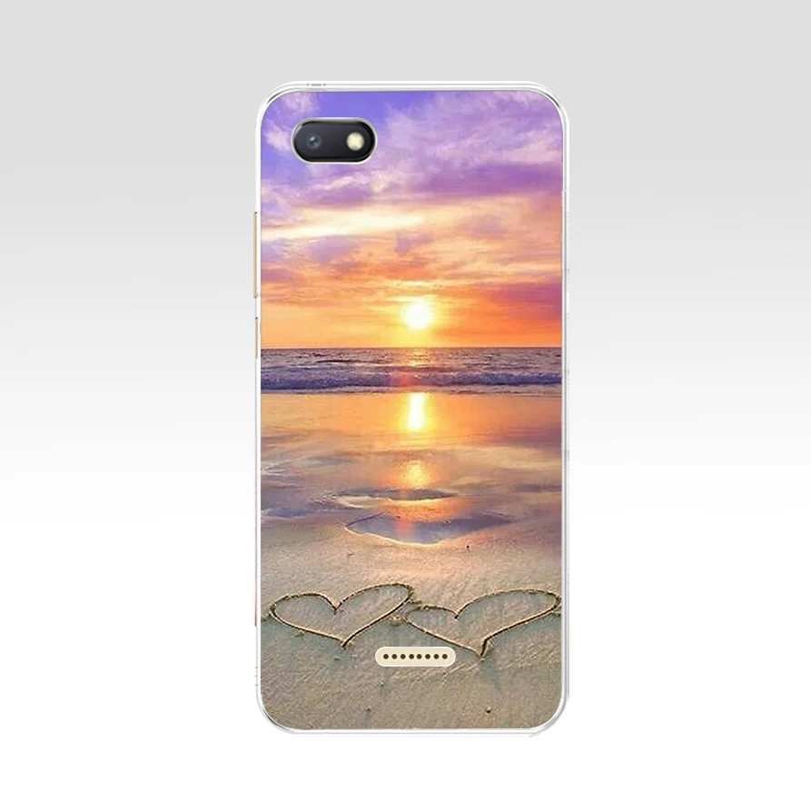 13 16 Xiaomi Redmi 6A case silicone cover 5.45" TPU Cartoon case on for Xiaomi redmi 6a redmi6a coque fundas phone bumper housing - Цвет: 13