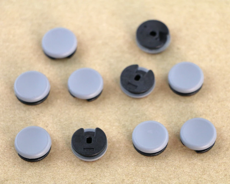 

50pcs new Grey White Original Joystick Analog Cap For Ninten 3DS Game Console Controlle Repair