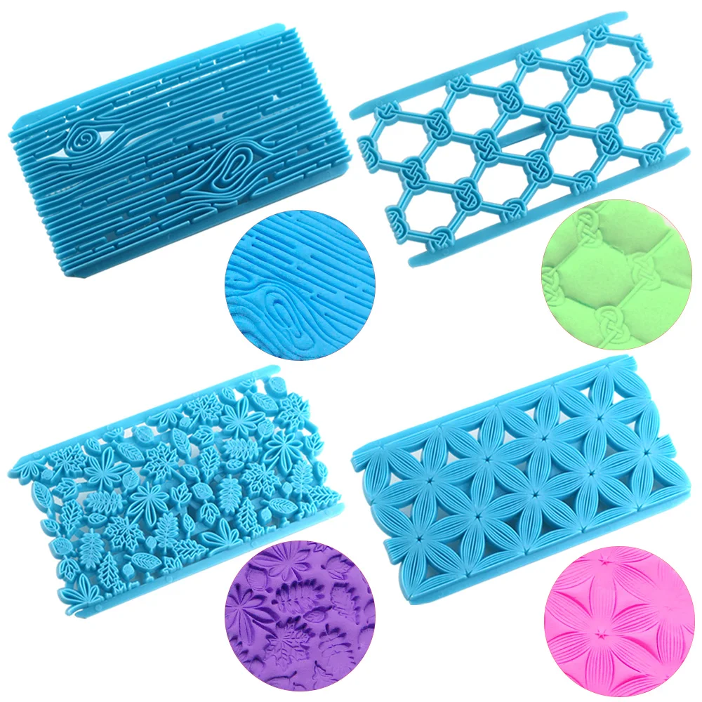 6 шт./компл. помадка торт тиснение плесень резак печенья сахар украшения