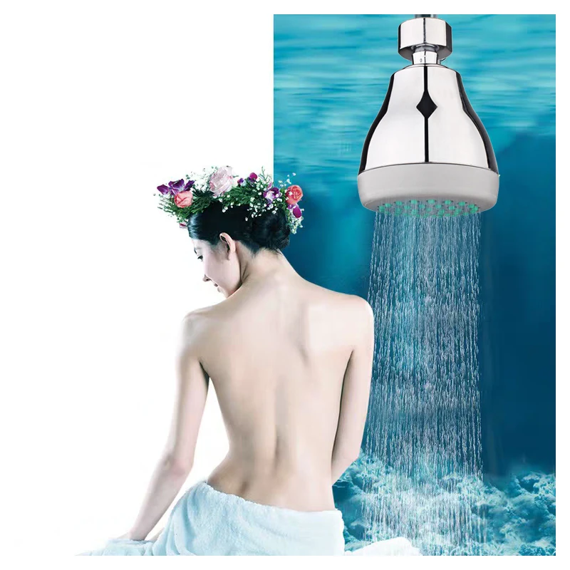 

3 inch ABS Shower Head Bathroom Water Saving Shower Head Mini Hanging Shower Head Detachable Shower Nozzle Replacement Parts