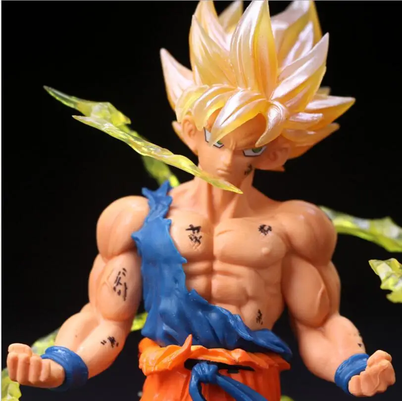 2018 Новые 18 см Драконий жемчуг Z фигурки игрушки Супер Saiyan Сон Гоку Вегета генки