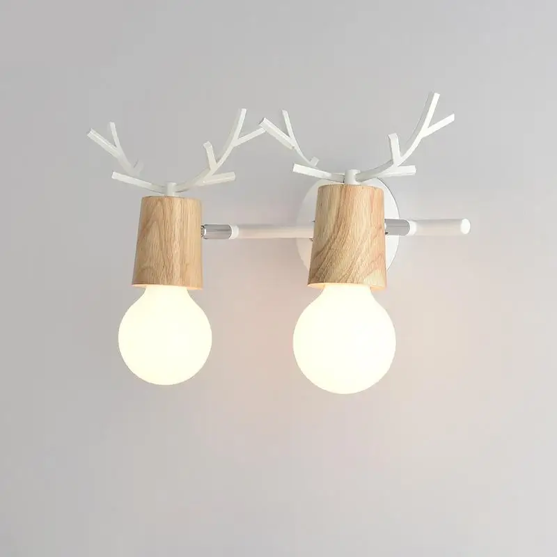 1 шт. настенный светильник в виде рогов черный/белый цвет|vintage wall lamp|wall lampwall lamp black |