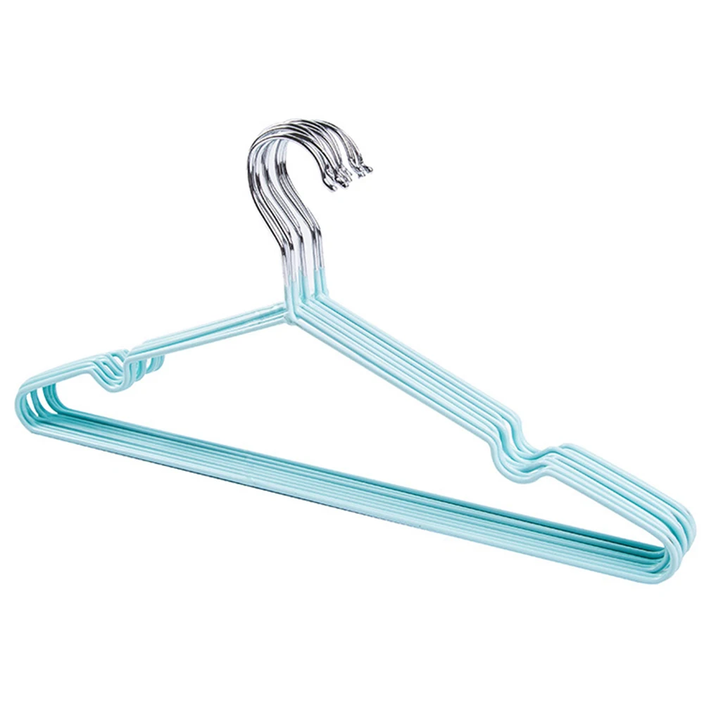 Зеленый Stainless Steel Durable Garment Rack Hook Wardrobe Organizer Adult Clothes Coat T Shirt Pants Drying Hanger Laundry Rack - Цвет: Зеленый
