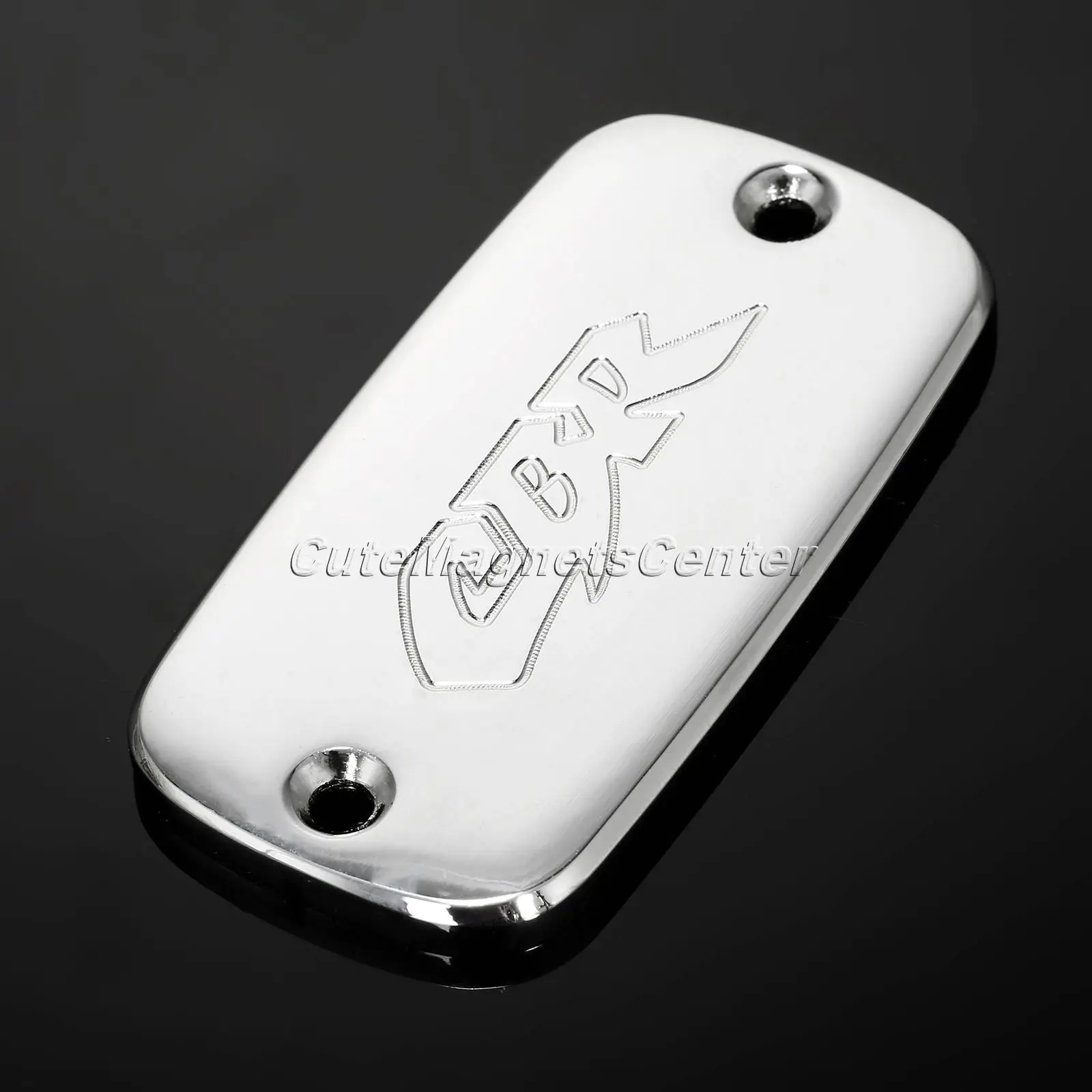 1 шт. хромированный алюминий CBR гравировка логотипа мотоцикла тормозной жидкости