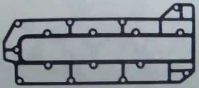 Бесплатная доставка запасная часть для двигателя marine outboad прокладка выхлопного