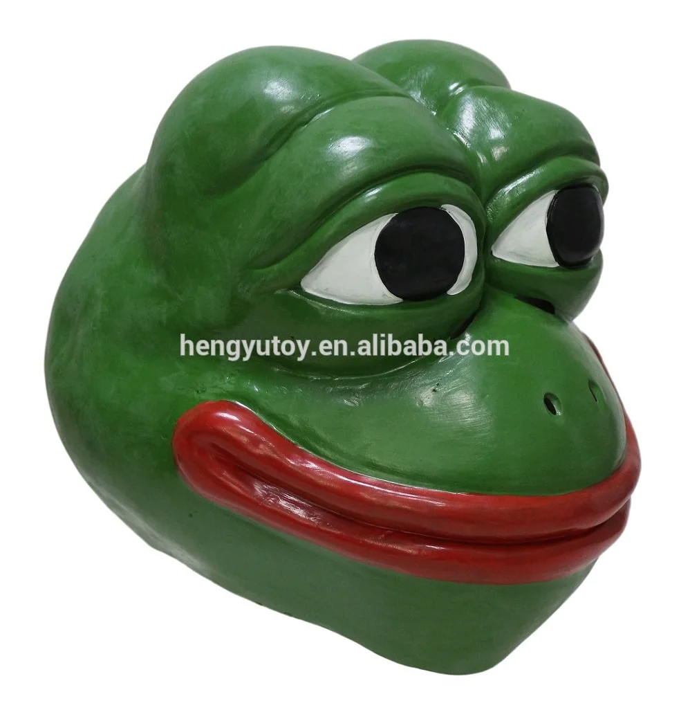 Латексная маска в виде лягушки|meme mask|frog maskmask mask |