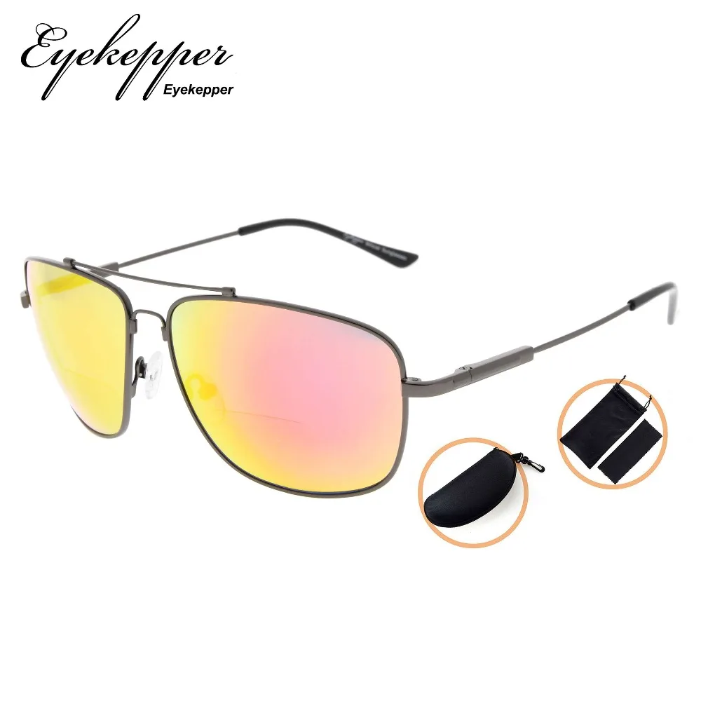 SG1801 Eyekepper памяти двухфокусные солнцезащитные очки гибкие Титан солнцезащитные очки для чтения