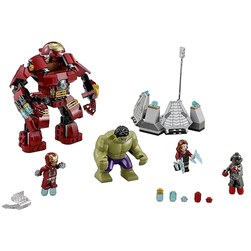 Marvel Супергерои Мстители Строительные блоки совместимые с Legoe фигурки Железный