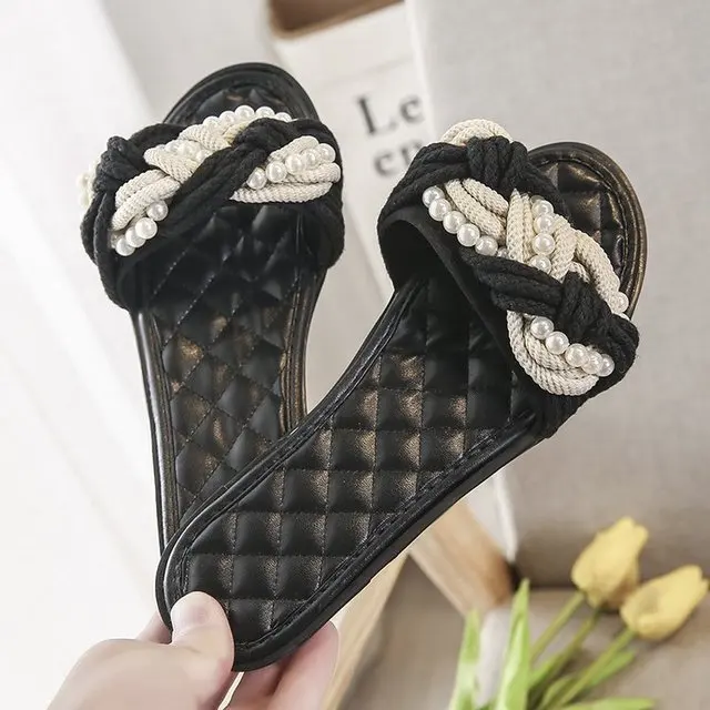 Женская летняя обувь в западном стиле с кисточками плетеная вязаная модные туфли