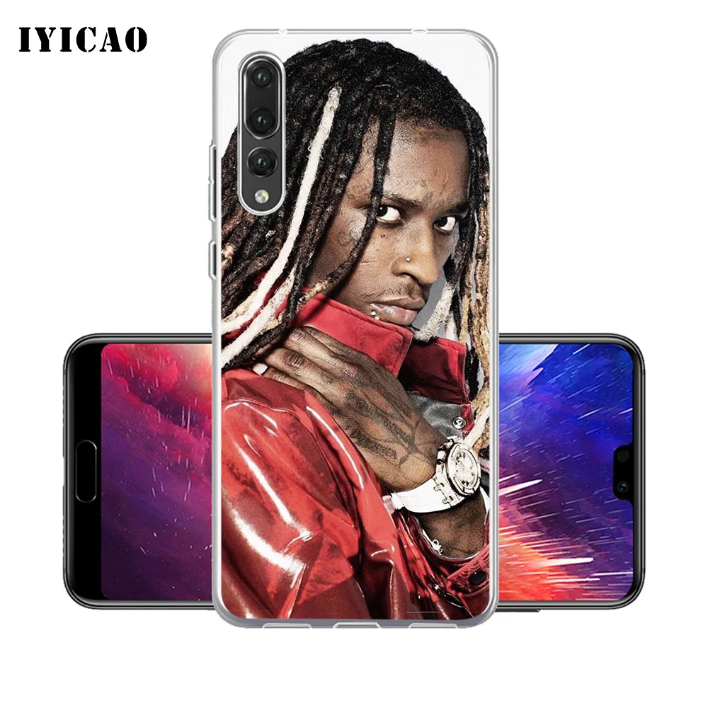 IYICAO Young Thug Рэппер Мягкий силиконовый чехол для телефона Huawei P30 P20 Pro P10 P9 P8 Lite P Smart TPU