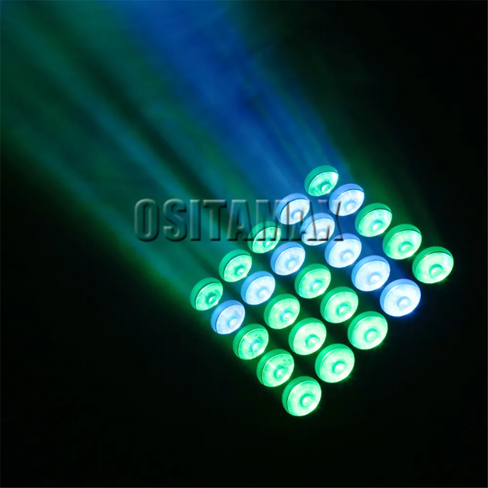 OSITAMAX-A Matrix blinder beam moving head 25x10w rgbw 4in1 dmx led professional equipment background lights | Лампы и освещение