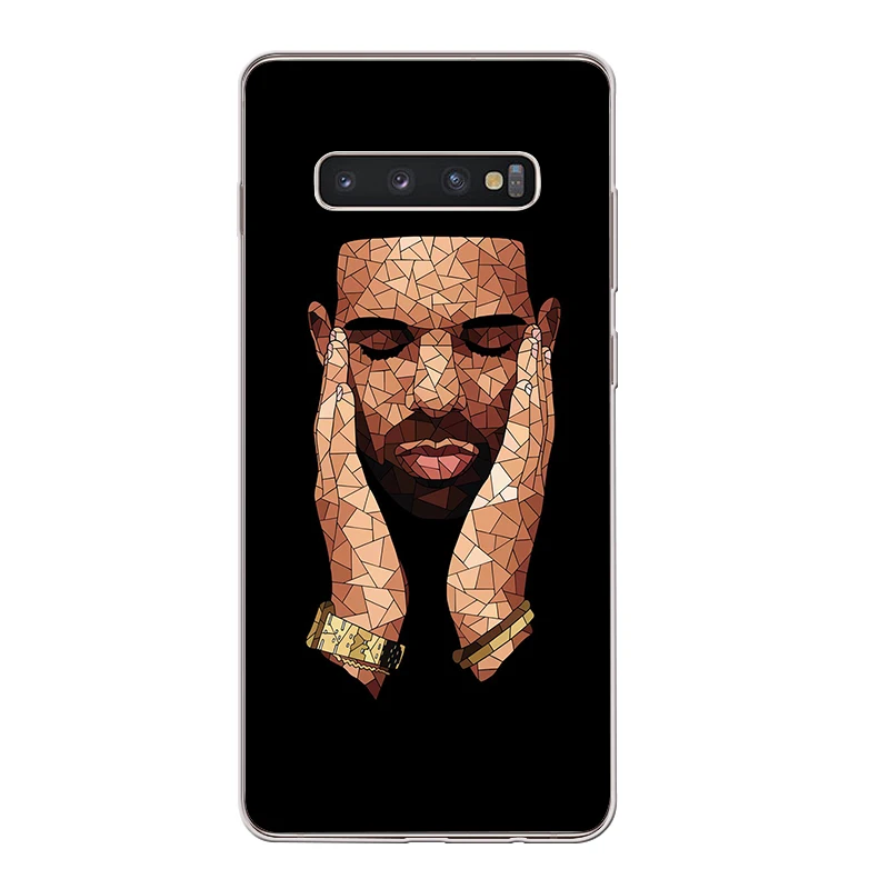 ciciber Cover For Samsung Galaxy S9 S8 S7 S6 Edge Plus S10 S10e S10+ Phone Case Note 10 9 8 5 4 3 TPU Drake Capa |