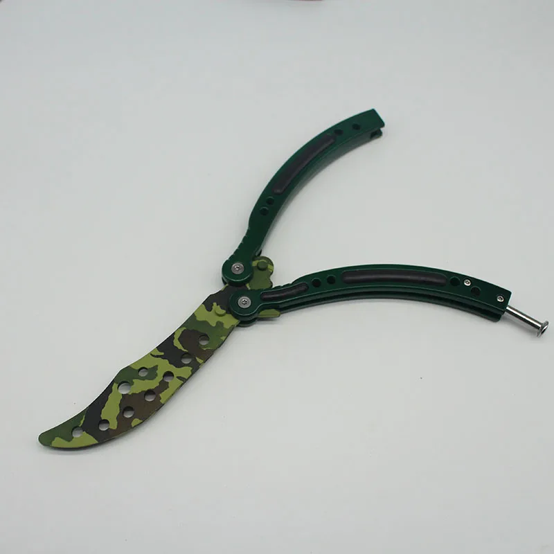 CS GO складной нож Karambit Бабочка выцветает цвет игра унылое лезвие без края
