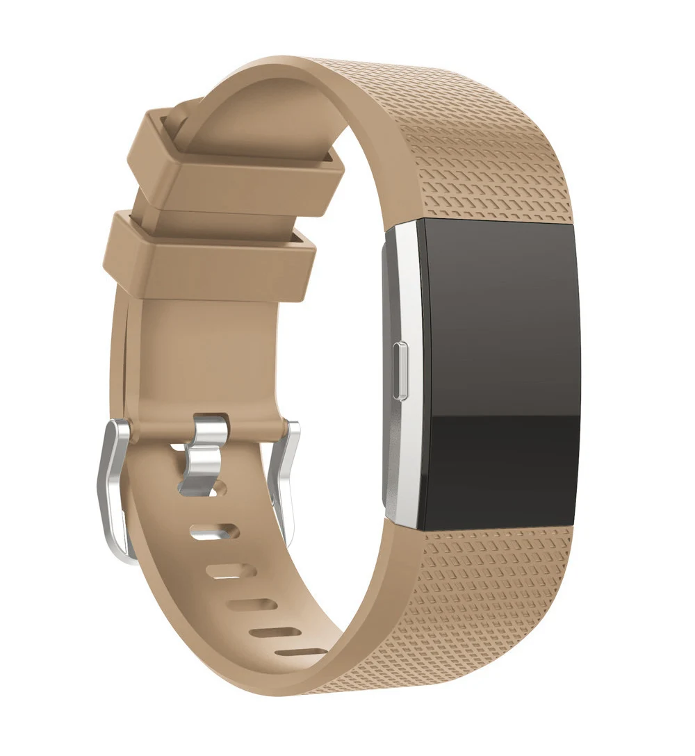 Силиконовый ремешок для часов для fitbit charge2 band умный Браслет для фитнеса часы сменный ремешок для спортивных часов полосы для fitbit Charge 2