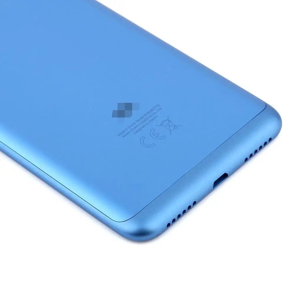 Крышка батарейного отсека для xiaomi Redmi 6 Pro Note 4X задняя крышка корпуса батарея дверь