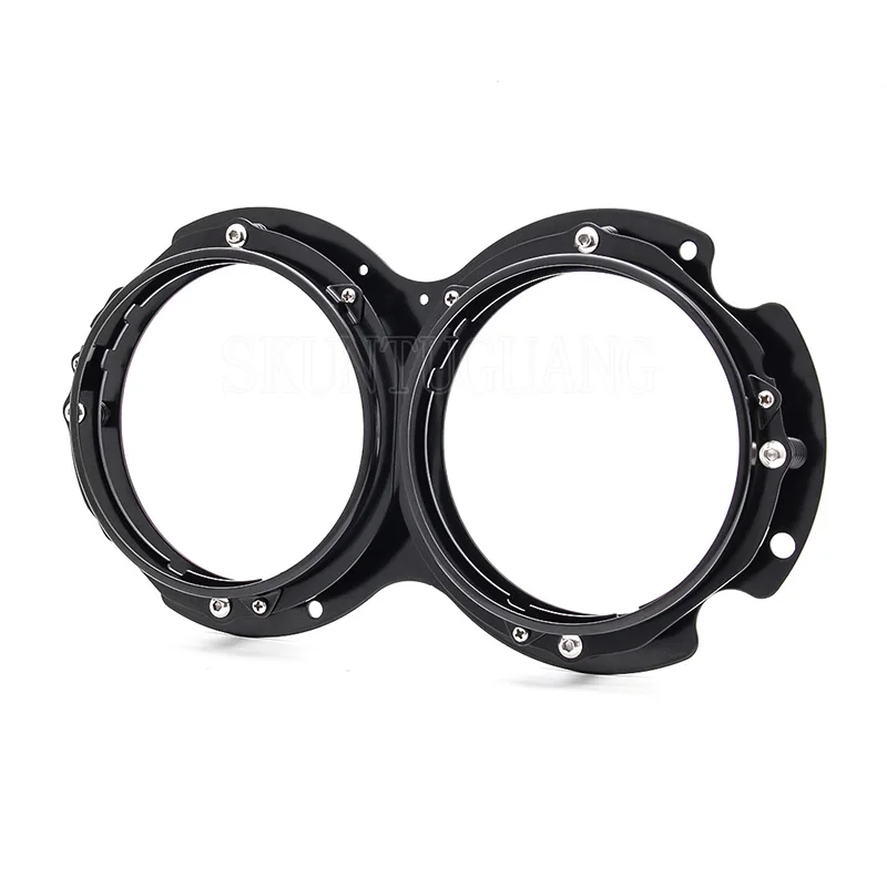 5.75 Inch Double Lamp Bracket Ring 5-3/4&quot LED Motorcycle Round Headlight Twin Mounting | Автомобили и мотоциклы