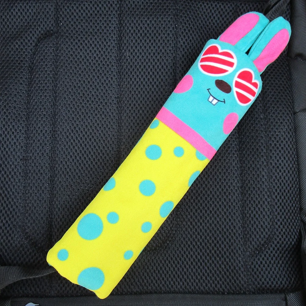 Ремня автокресла высокого качества Pad кролик смайлик детская хлопковая Накладка