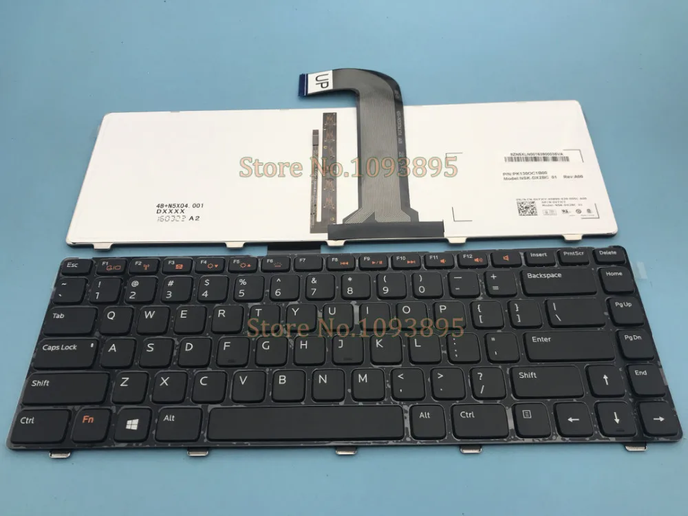 Новая английская клавиатура для ноутбука Dell Inspiron M421R M521R 14 3420 15 3520 с
