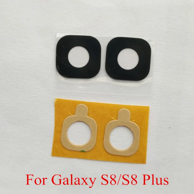 10 шт./лот для Samsung Galaxy S8 G950 Edge Plus G955 задняя камера Стекло кольцо объектива с