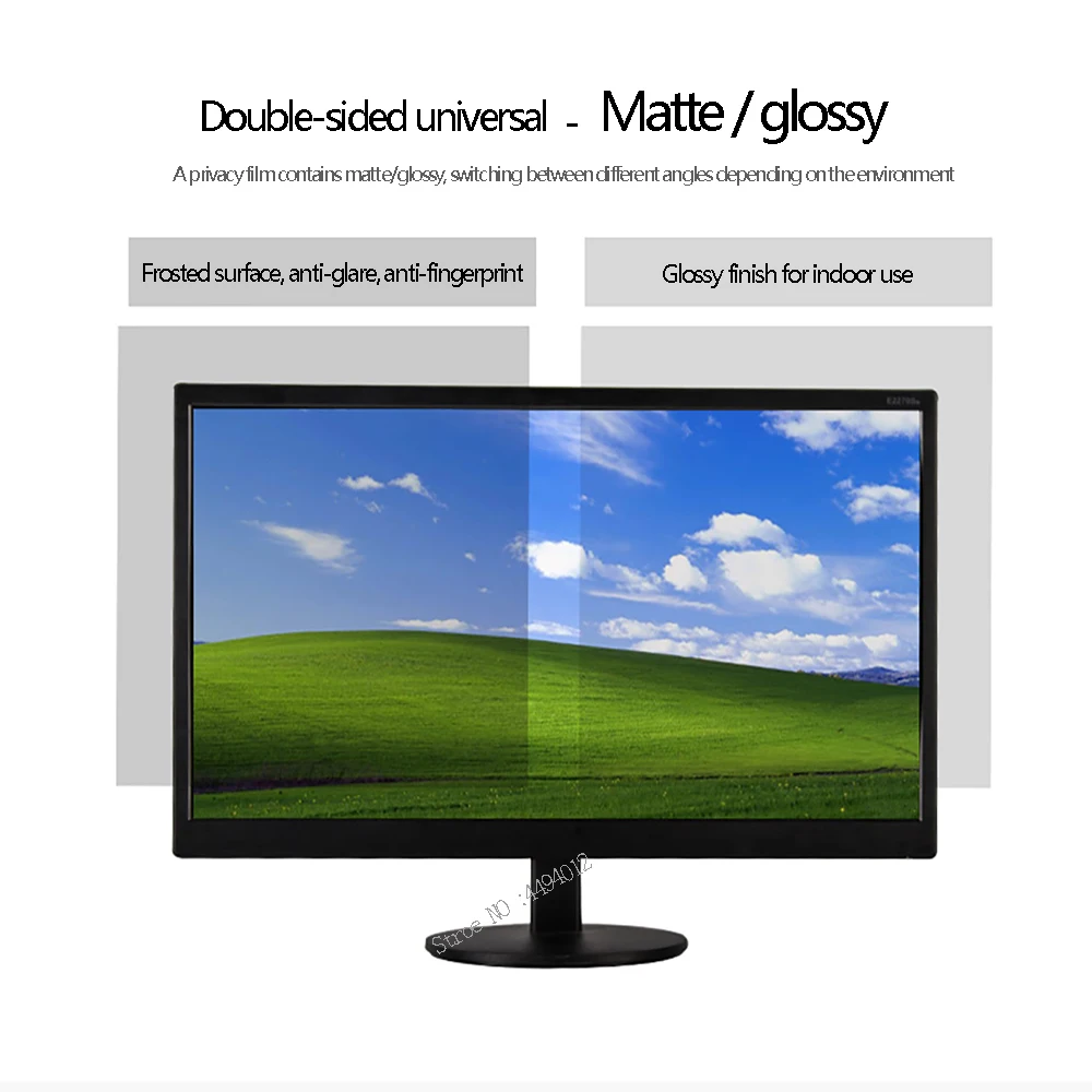 Защитная пленка с антибликовым фильтром для ноутбука 24 дюйма (517 мм * 323