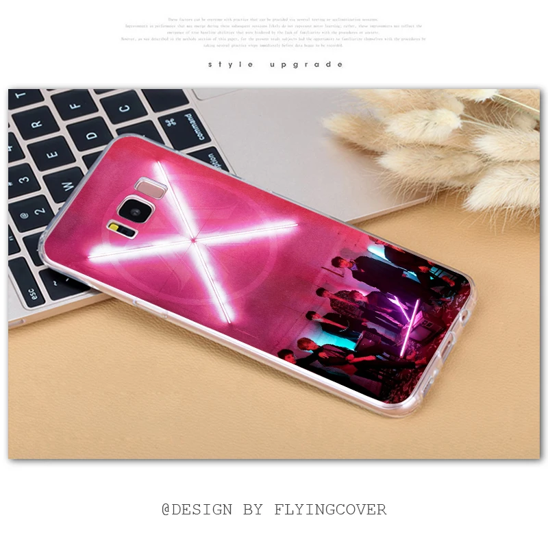 Coque монста х мальчик группа телефон оболочки чехлы для samsung Galaxy S9 S8 плюс S6 S7 края