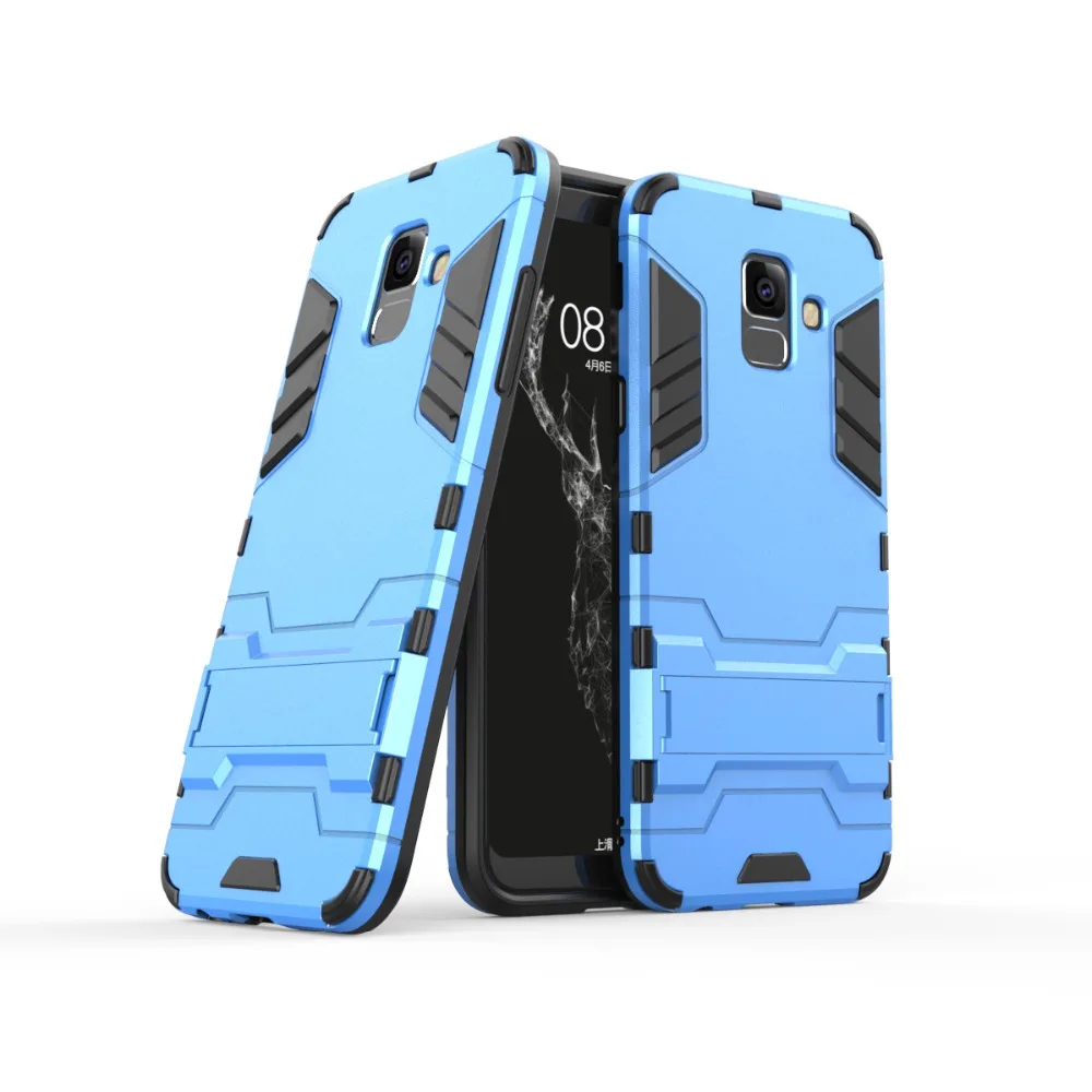 For Samsung Galaxy A6+ A605F A605G PC mobile phone case for A6 Plus 2018 2-in-1 bracket shell fundas |
