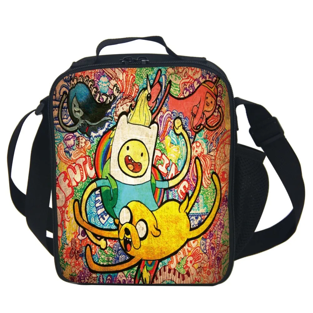 Сумка для ланча Adventure Time женская детская сумка корма кулер Ланч бокс|cooler lunch box|lunch