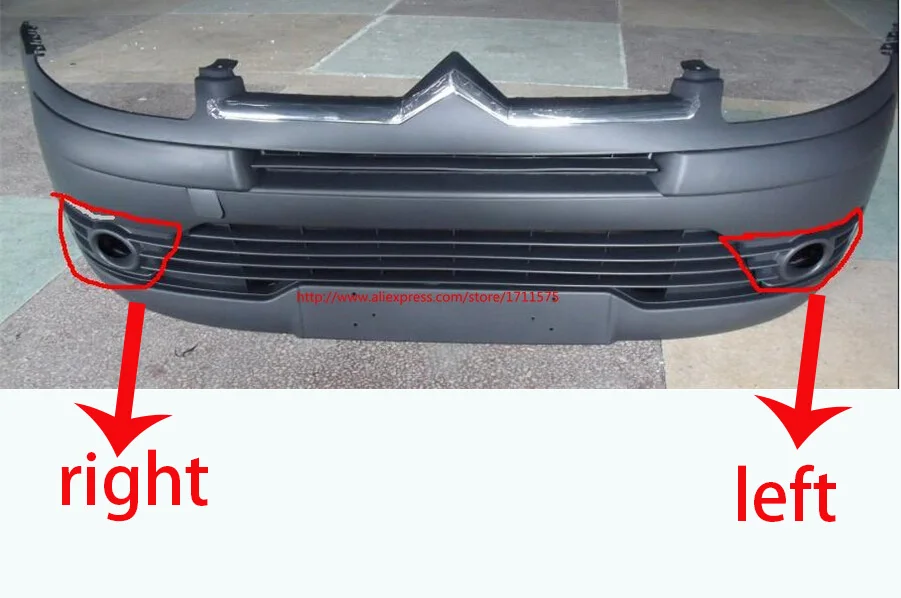 2 шт./пара противотуманные фары из АБС-пластика для Citroen C4 2004-2008 | Автомобили и