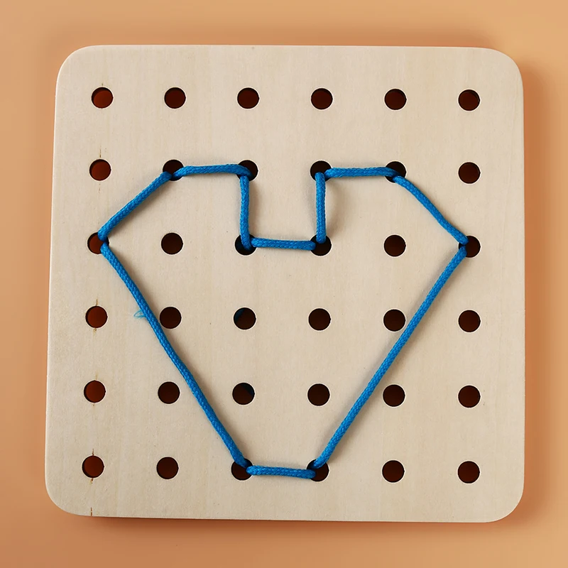 Различные формы DIY ремесла доска для нарезания резьбы детей деревянная игрушка