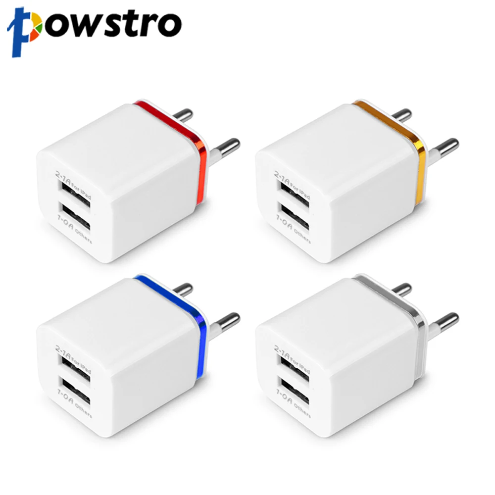 Настенное зарядное устройство POWSTRO USB для iPhone Samsung iPad Android|us usb wall charger|usb us chargerusb charger
