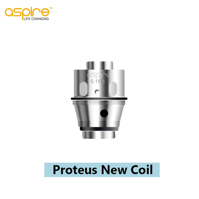 

5/2pcs Original Aspire New Proteus Coil 0.16ohm Penta Proteus E-hookah Coil Head for Aspire Proteus E-hookah Kit 18ml Version